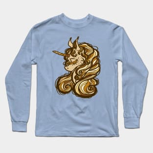 Latte Unicorn Long Sleeve T-Shirt